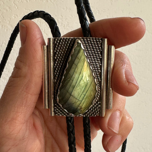 Standing Tall Labradorite Bolo